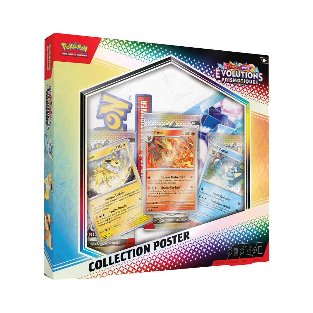 Coffret Poster EV8.5 - Évolutions Prismatiques | Français - Kimori.fr