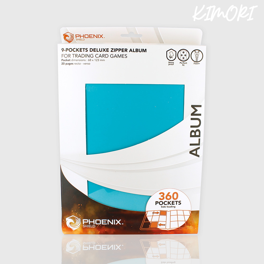 Zip Binder 360 - Turquoise | Phoenix Shield