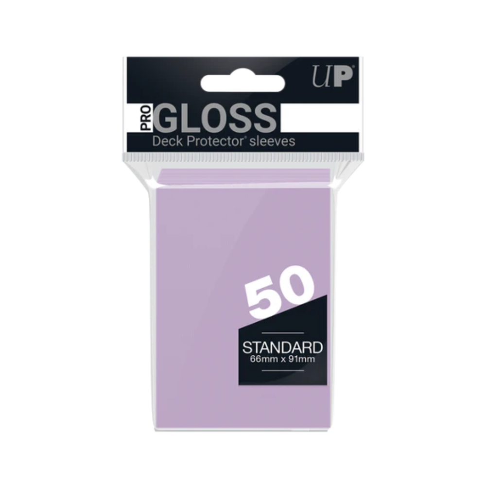 50 protèges-cartes Gloss Standard - Lilac - Ultra Pro - Kimori.fr