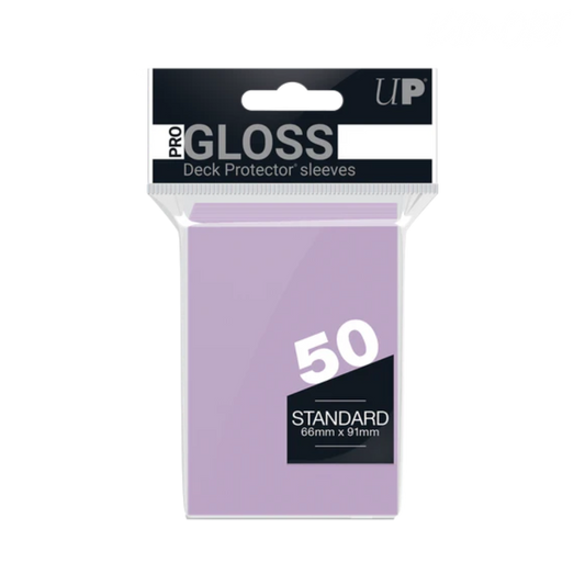 50 protèges-cartes Gloss Standard - Lilac - Ultra Pro - Kimori.fr